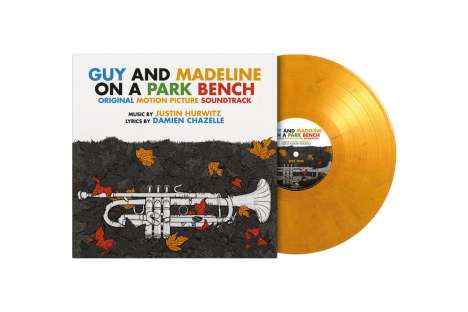 Filmmusik: Guy And Madeline On A Park Bench (180g) (Limited Numbered Edition) (Orange &amp; Black Marbled Vinyl), LP