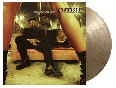 Omar: This Is Not A Love Song (180g) (Limited Numbered Edition) (Gold &amp; Black Marbled Vinyl), LP
