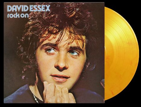 David Essex: Rock On (180g) (Limited Numbered Edition) (Yellow Flame Vinyl), LP