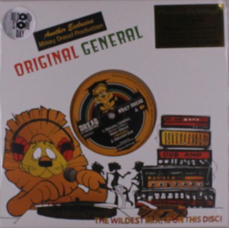 Mikey Dread: Original General / Queen Of Harlesden (Limited Edition) (Red, Gold Or Green Vinyl), Single 12"