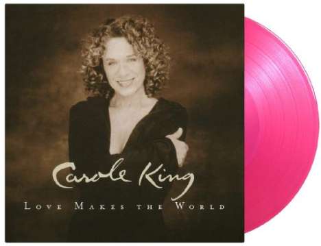 Carole King: Love Makes the World (180g) (Limited Numbered Edition) (Translucent Pink Vinyl), LP