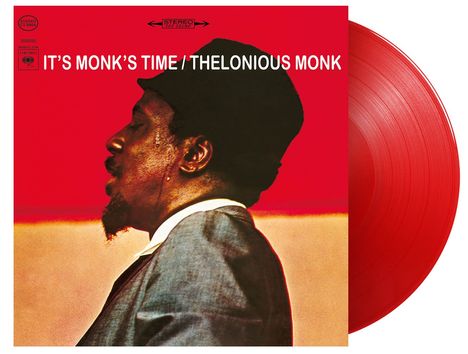 Thelonious Monk (1917-1982): It's Monk's Time (180g) (Limited Numbered 60th Anniversary Edition) (Translucent Red Vinyl), LP