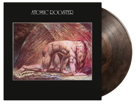 Atomic Rooster: Death Walks Behind You (180g) (Limited Numbered Edition) (Clear &amp; Black Marbled Vinyl), LP