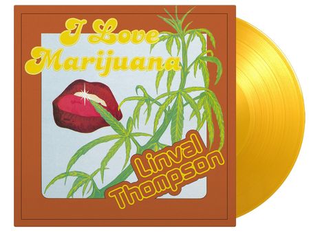 Linval Thompson: I Love Marijuana (180g) (Limited Numbered Edition) (Translucent Yellow Vinyl), LP