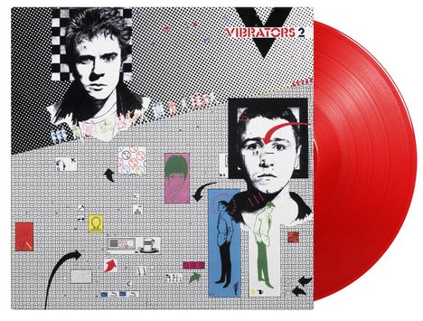 The Vibrators: V2 (180g) (Limited Numbered Edition) (Translucent Red Vinyl), LP