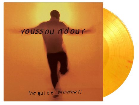 Youssou N'Dour: The Guide (Wommat) (180g) (Limited Numbered Edition) (Yellow, Red &amp; Orange Marbled Vinyl), 2 LPs