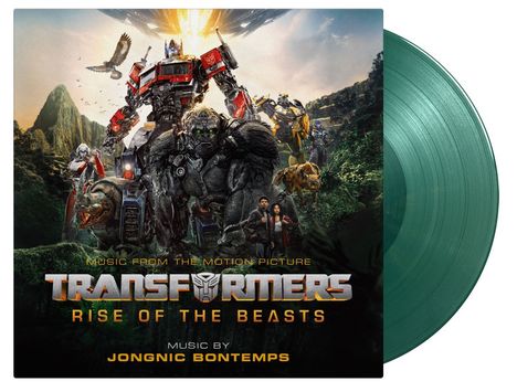 Filmmusik: Transformers: Rise Of The Beasts (180g) (Limited Numbered Expanded Edition) (Green Vinyl), 2 LPs