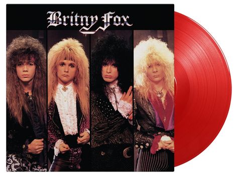 Britny Fox: Britny Fox (180g) (Limited Numbered Edition) (Red Vinyl), LP