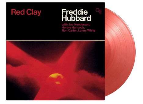 Freddie Hubbard (1938-2008): Red Clay (180g) (Limited Numbered Edition) (Gold &amp; Red Marbled Vinyl), LP
