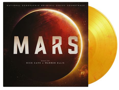 Nick Cave &amp; Warren Ellis: Filmmusik: Mars (180g) (Limited Numbered Edition) (Yellow Flame Vinyl), LP