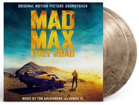 Filmmusik: Mad Max: Fury Road (Junkie XL) (180g) (Limited Numbered Edition) (Smokey Vinyl), 2 LPs