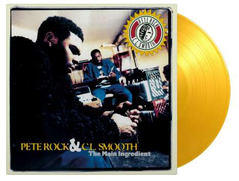 Pete Rock &amp; C.L.Smooth: The Main Ingredient (180g) (Limited Numbered Edition) (Translucent Yellow Vinyl), 2 LPs