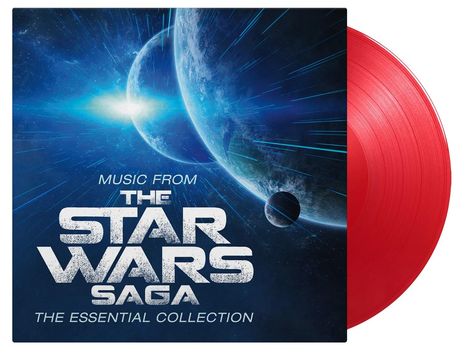 Robert Ziegler: Filmmusik: Music From The Star Wars Saga - The Essential Collection (180g) (Limited Numbered Edition) (Red Vinyl), 2 LPs