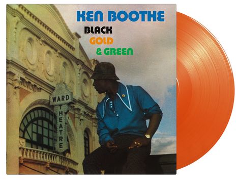 Ken Boothe: Black, Gold &amp; Green (180g) (Limited Numbered Edition) (Orange Vinyl), LP