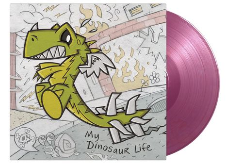 Motion City Soundtrack: My Dinosaur Life (180g) (Limited Numbered Edition) (Purple &amp; Red Marbled Vinyl), LP