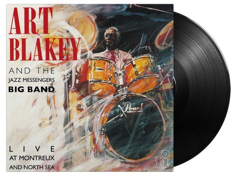 Art Blakey (1919-1990): Live At Montreux And North Sea (180g), LP