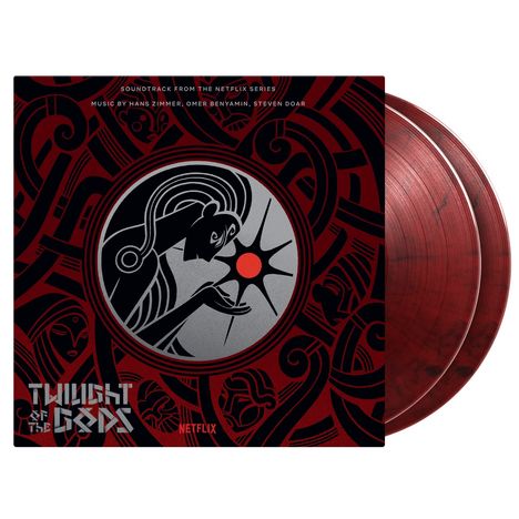 Filmmusik: Twilight Of The Gods (180g) (Limited Edition) (Translucent Red &amp; Black Marbled Vinyl), 2 LPs