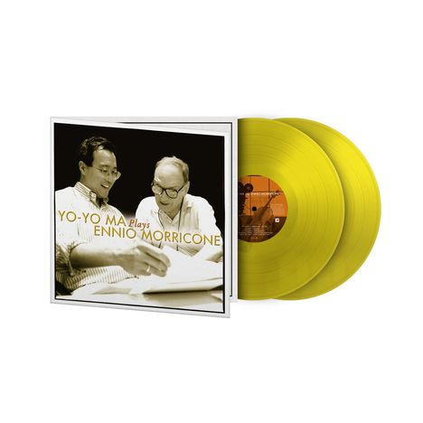 Yo-Yo Ma: Plays Ennio Morricone (180g) (Limited Numbered Edition) (Translucent Yellow Vinyl), 2 LPs