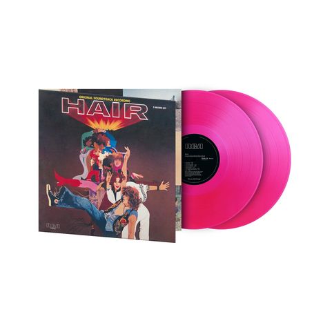 Hair (The Original Soundtrack Recording) (180g) (Limited Numbered Edition) (Magenta Vinyl), 2 LPs