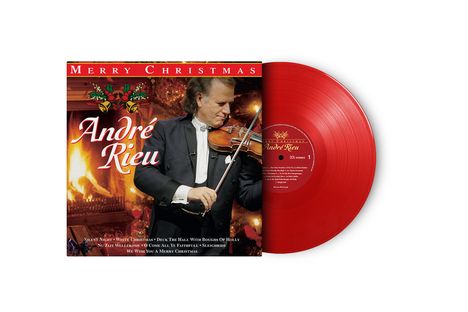 André Rieu (geb. 1949): Merry Christmas (remastered) (Translucent Red Vinyl) (Limited Edition) (180g), LP