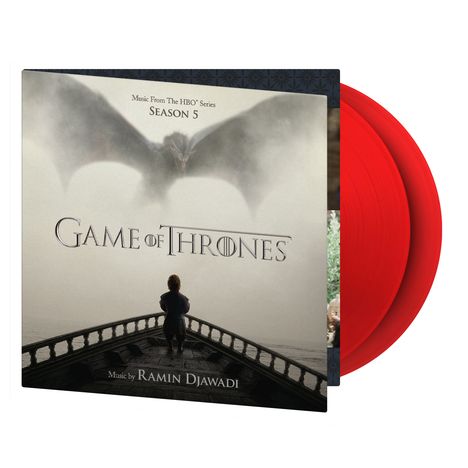 Ramin Djawadi (geb. 1974): Filmmusik: Game of Thrones: Season 5 (180g) (Limited Numbered Edition) (Translucent Red Vinyl), 2 LPs