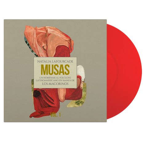 Natalia Lafourcade: Musas Vol. 1 (180g) (Limited Numbered Edition) (Translucent Red Vinyl), LP