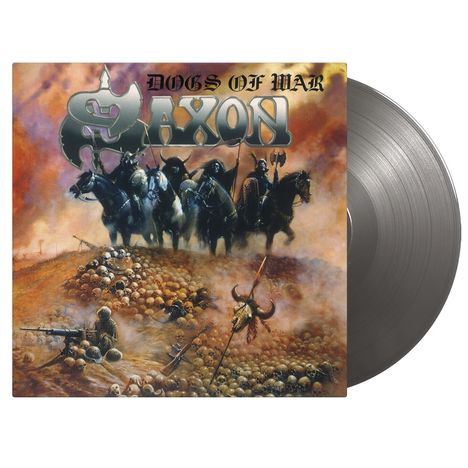 Saxon: Dogs Of War (180g) (Limited Numbered Edition) (Silver Vinyl), LP