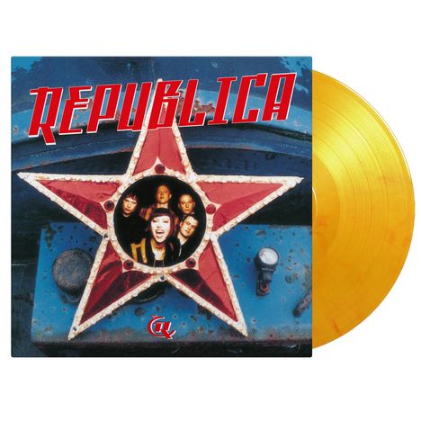 Republica: Republica (180g) (Limited Numbered Edition) (Flaming Vinyl), LP