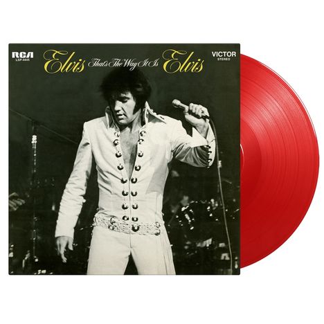 Elvis Presley: That's The Way It Is (180g) (Limited Numbered Edition) (Red Vinyl), LP