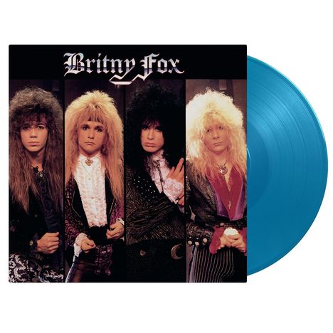 Britny Fox: Britny Fox (180g) (Limited Edition) (Blue Vinyl), LP