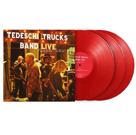 Tedeschi Trucks Band: Everybody's Talkin' (180g) (Limited Numbered Edition) (Red Vinyl), 3 LPs