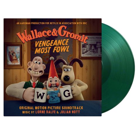 Wallace & Gromit: Vengeance Most Fowl (180g) (Limited Numbered Edition) (Norbot Green Vinyl), LP