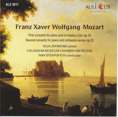 Franz Xaver Mozart (1791-1844): Klavierkonzerte op.14 &amp; op.25, CD