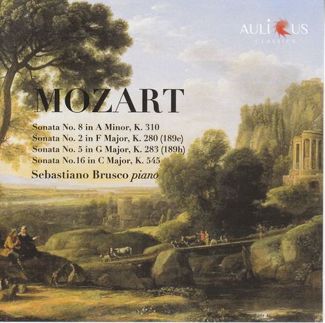 Wolfgang Amadeus Mozart (1756-1791): Klaviersonaten Nr.2,5,8,16, CD