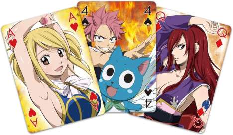 Spielkarten - Fairy Tail, Merchandise