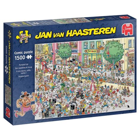 Jan van Haasteren - Pumps-Sprint (1500 Teile), Spiele