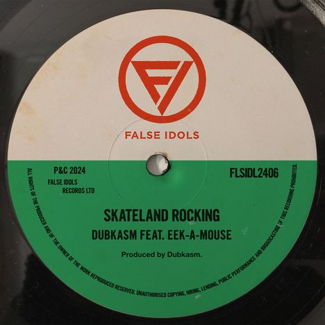 Dubkasm &amp; Eek-A-Mouse: Skateland Rocking, Single 7"