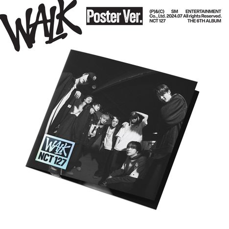 NCT 127: Walk - The 6th Album (Poster Vers.), CD