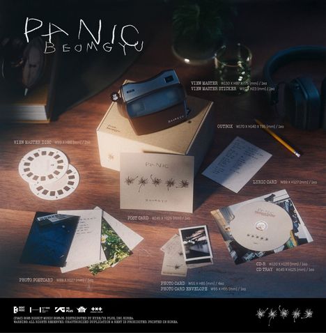 BEOMGYU (TOMORROW X TOGETHER): Beomgyu's Mixtape: Panic, CD