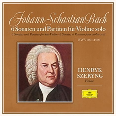 Johann Sebastian Bach (1685-1750): Sonaten &amp; Partiten für Violine BWV 1001-1006 (180g), LP