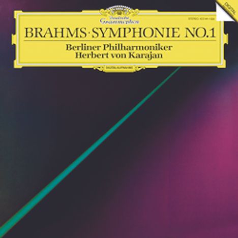 Johannes Brahms (1833-1897): Symphonie Nr.1 (180g/33rpm), LP