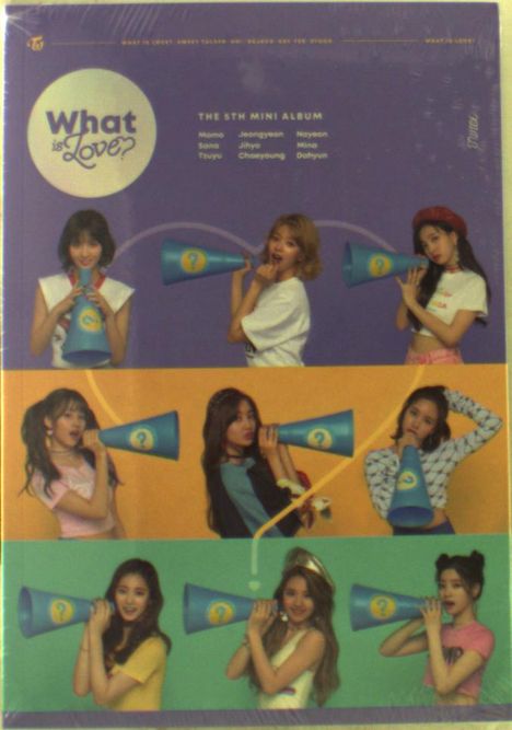 Twice (South Korea): What Is Love? (5th Mini Album), 1 CD und 1 Buch