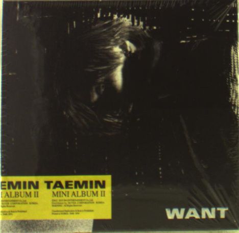 Taemin: Want (Mini-Album II), 1 CD und 1 Buch