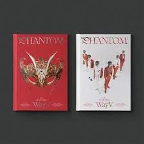 WayV: Phantom (4th Mini Album) (Diverse Versionen), 1 CD und 1 Buch