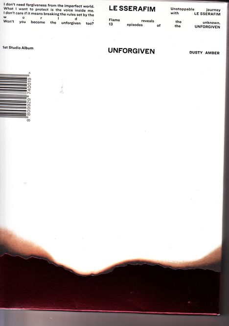 Le Sserafim: Unforgiven: Le Sserafim Vol.1 (RANDOM VER.), 1 CD und 1 Buch
