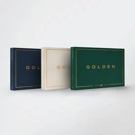 Jung Kook: Golden (Random Ver.), 1 CD und 1 Buch