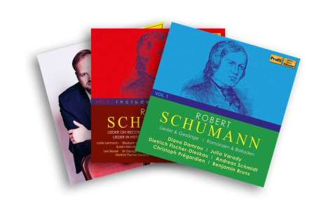 Robert Schumann (1810-1856): Schumann Vokal (Exklusiv-Set für jpc), 9 CDs