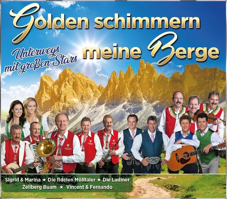 Golden schimmern meine Berge, 4 CDs