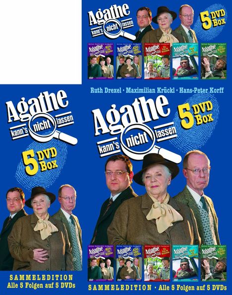 Agathe kann's nicht lassen (Gesamtausgabe), 5 DVDs
