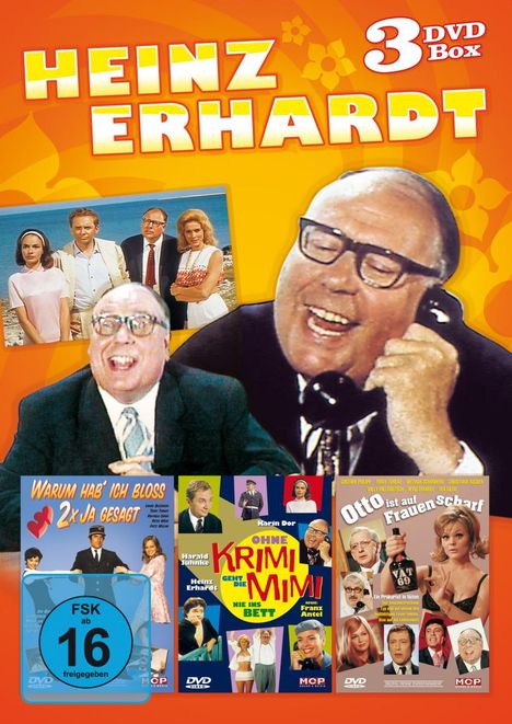 Heinz Erhardt-Komödien, 3 DVDs